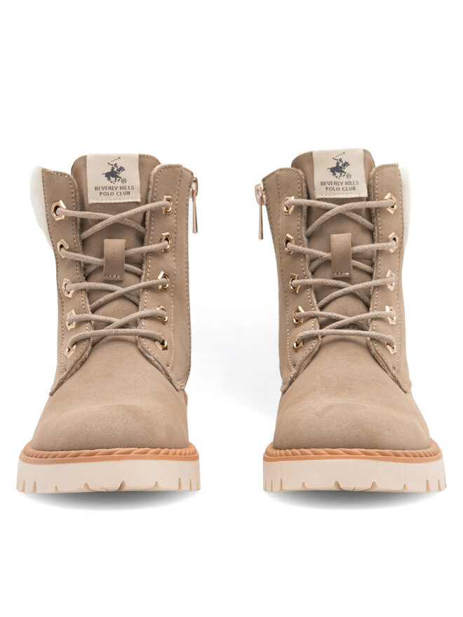 Beverly Hills Polo Club Schnürstiefeletten Beverly Hills Polo Club CS6135-02 Beige