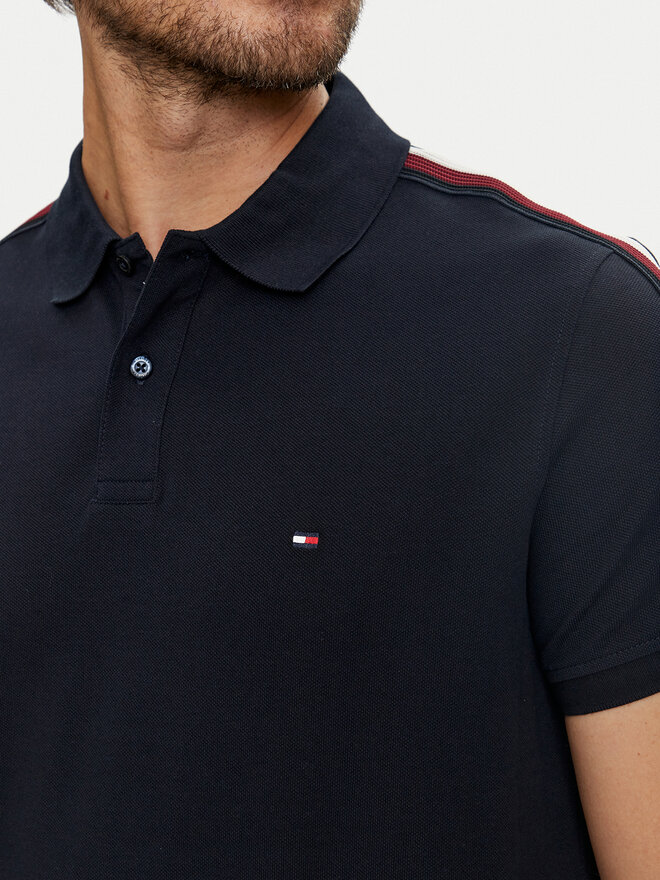 Tommy Hilfiger Tommy Hilfiger Poloshirt Shadow MW0MW35616 Dunkelblau Regular Fit