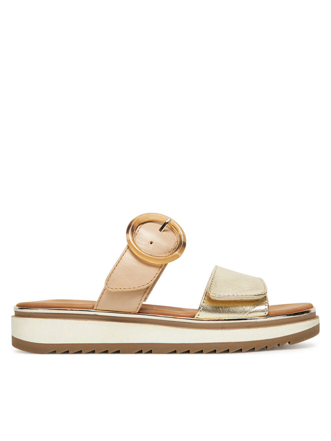 Marco Tozzi Παντόφλες Marco Tozzi 2-27500-44 Χρυσό