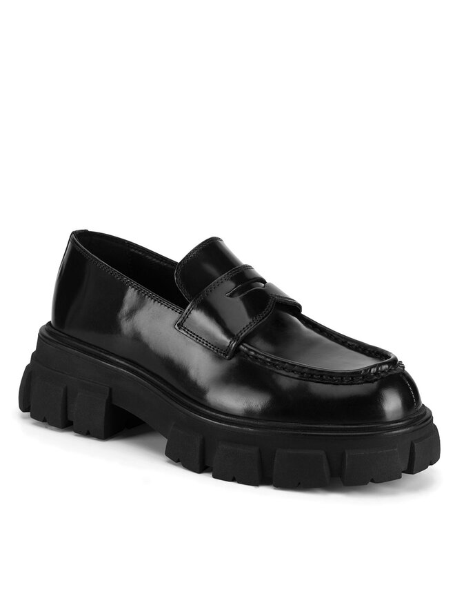 Badura Loafersy Badura ELANA-01WI-002 Černá