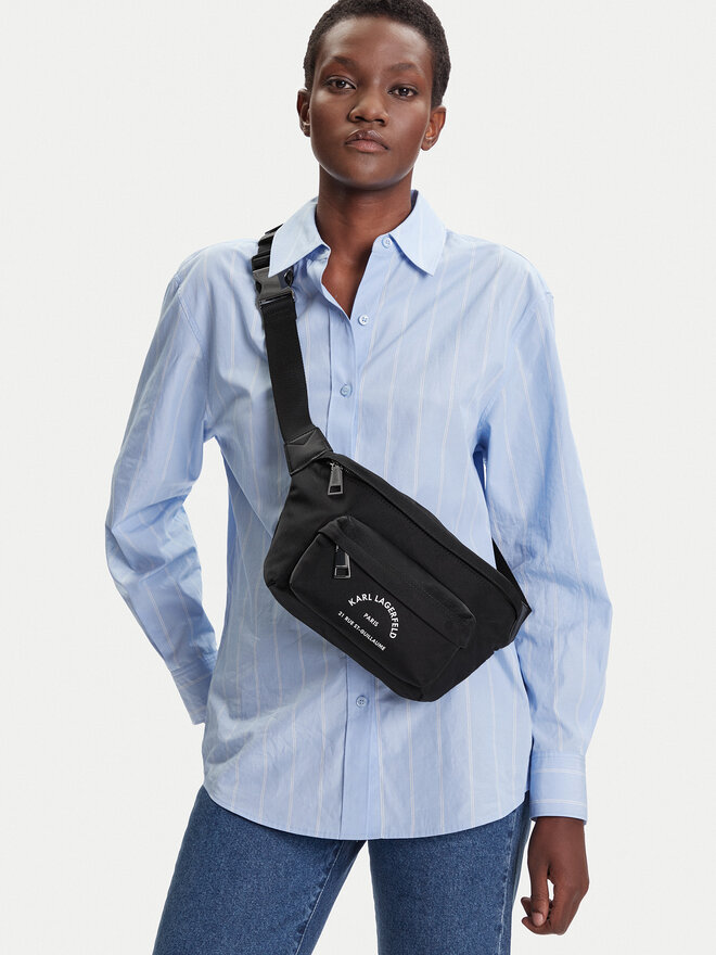 KARL LAGERFELD Gürteltasche KARL LAGERFELD A1M30102 Schwarz