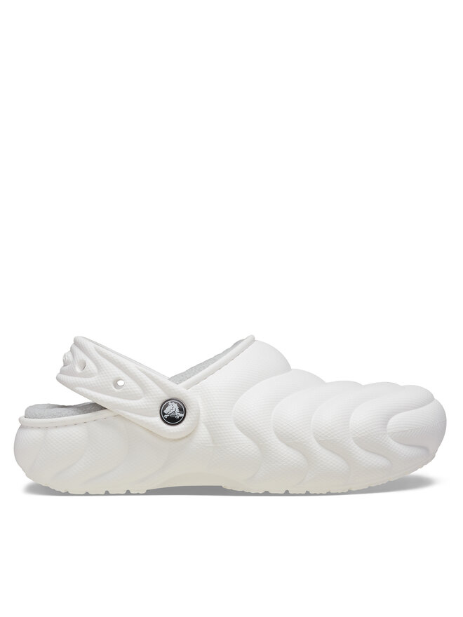 Crocs Iešļūcenes Crocs Classic Lined Overpuff Clog 210059 Balts