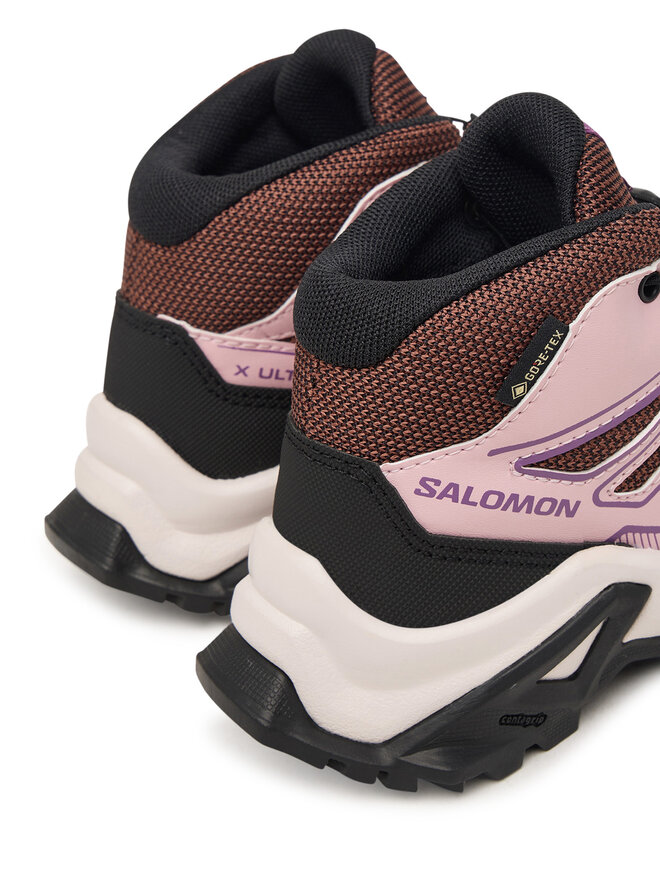 Salomon Trekkingschuhe Salomon X Ultra Mid Gtx L49109500 Dunkelrot