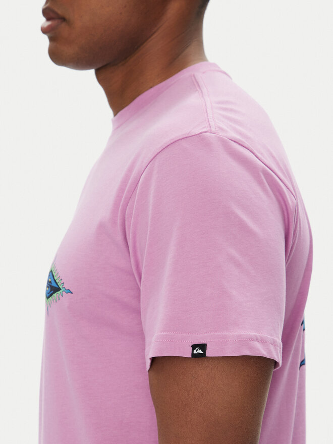 Quiksilver Quiksilver Marškinėliai Ev Beach Blast EQYZT08046 Violetinė Regular Fit