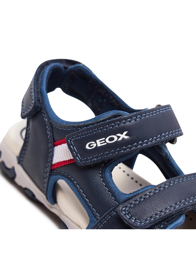Geox Sandály Geox B Sandal Flaffee Boy B4559A 08515 C4002 S Tmavomodrá