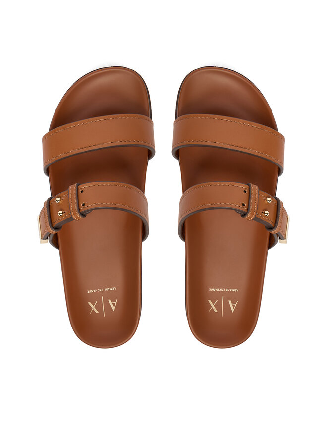 Armani Exchange Шльопанці Armani Exchange XW002575 AF21266 U6123 Коричневий