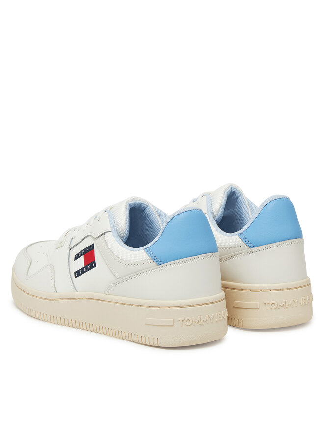 Tommy Jeans Sneakersy Tommy Jeans Tjw Retro Basket Ess EN0EN02505 Modrá