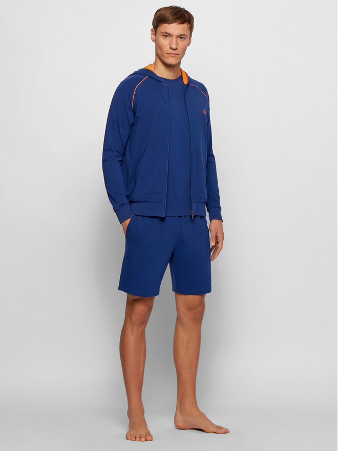 BOSS Boss Pyjama-T-Shirt Mix&Match 50381904 Blau Regular Fit