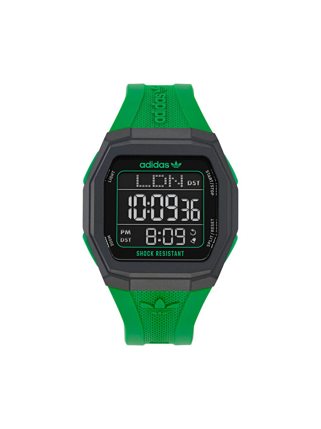 Годинник adidas Tech One AOST24566 Зелений | evzuttya.com.ua