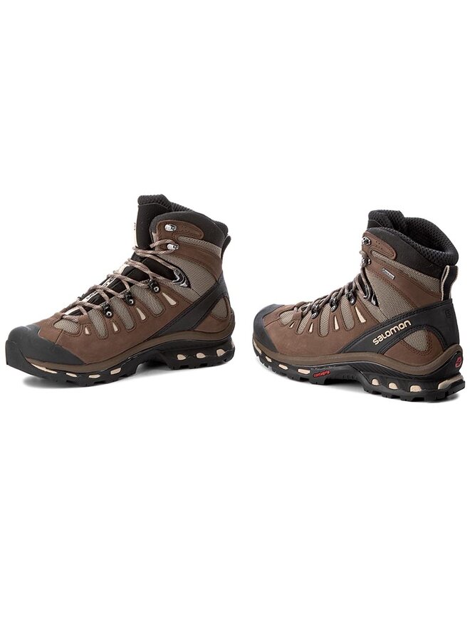 salomon men's quest 4d 2 gtx backpacking boot fossil rain Forces  Footwear Outfitters performance tactical boot designed for military Salomon Mens Quest 4d 2