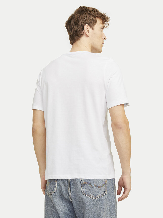 Jack&Jones Jack&Jones Marškinėliai Simon 12269280 Balta Standard Fit