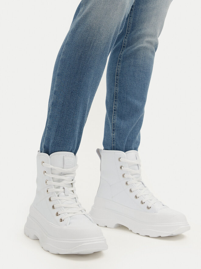 Big Star Shoes Botki Big Star Shoes OO274A598 Biały
