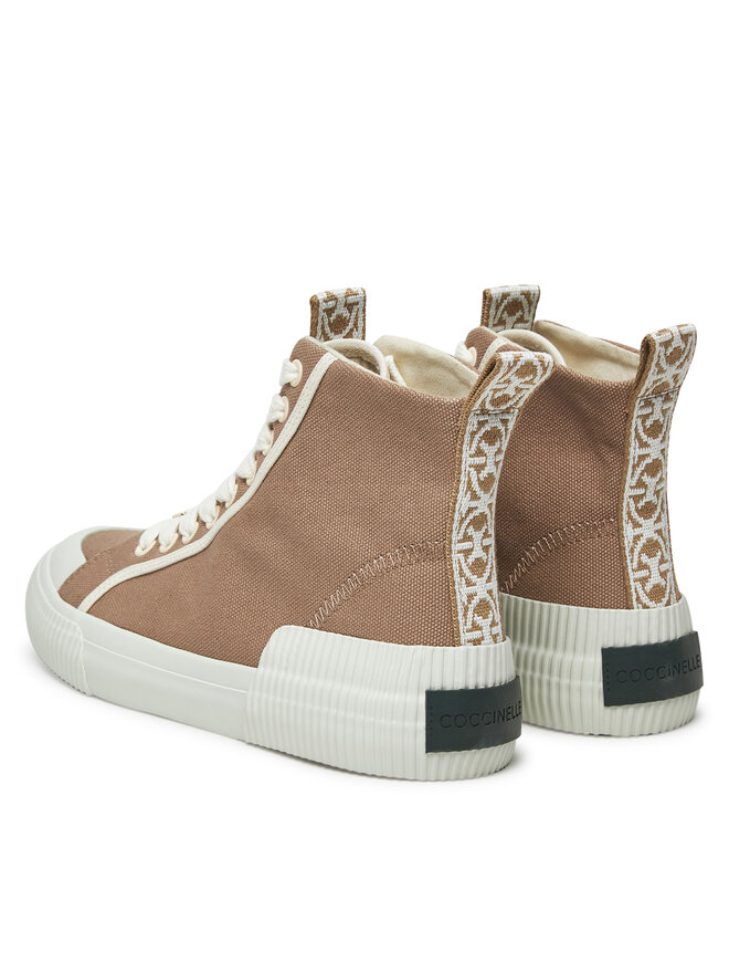 Coccinelle Sneakers aus Stoff Coccinelle E4 SXG 24 02 01 Beige
