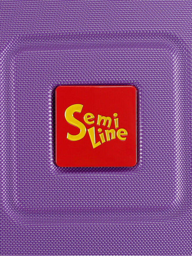 Semi Line Среден куфар Semi Line T5940-2 Виолетов