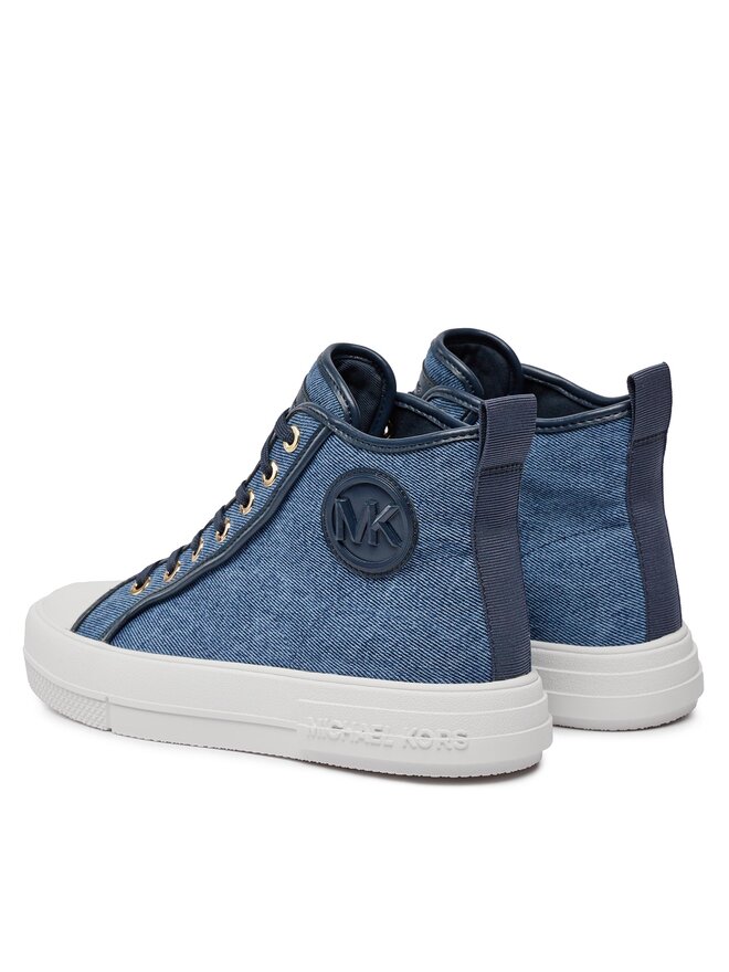 MICHAEL Michael Kors Tenisice MICHAEL Michael Kors Evy High Top 43R4EYFS6D Plava