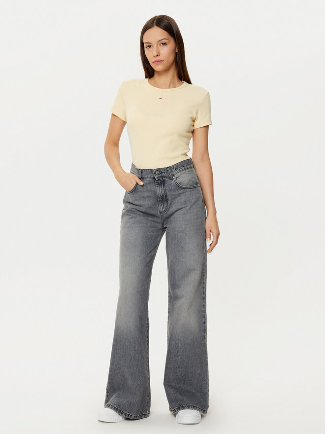 Tommy Jeans Tommy Jeans Футболка Essential DW0DW17383 Бежевий Slim Fit