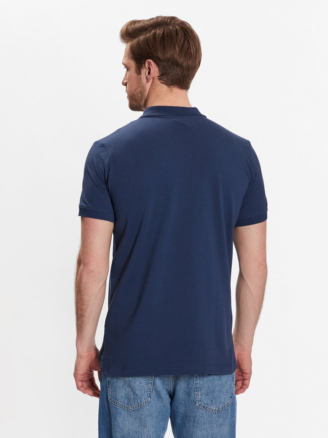 Geox Geox Polo marškinėliai Piquet M3510B-T2649 F4070 Mėlyna Regular Fit