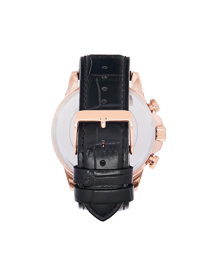 Guess Pulkstenis Guess Walker GW0901G5 Melns