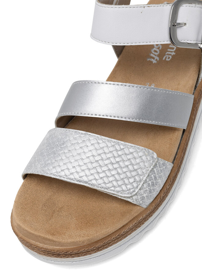 Remonte Sandalen Remonte D0Q55-90 Silberfarben