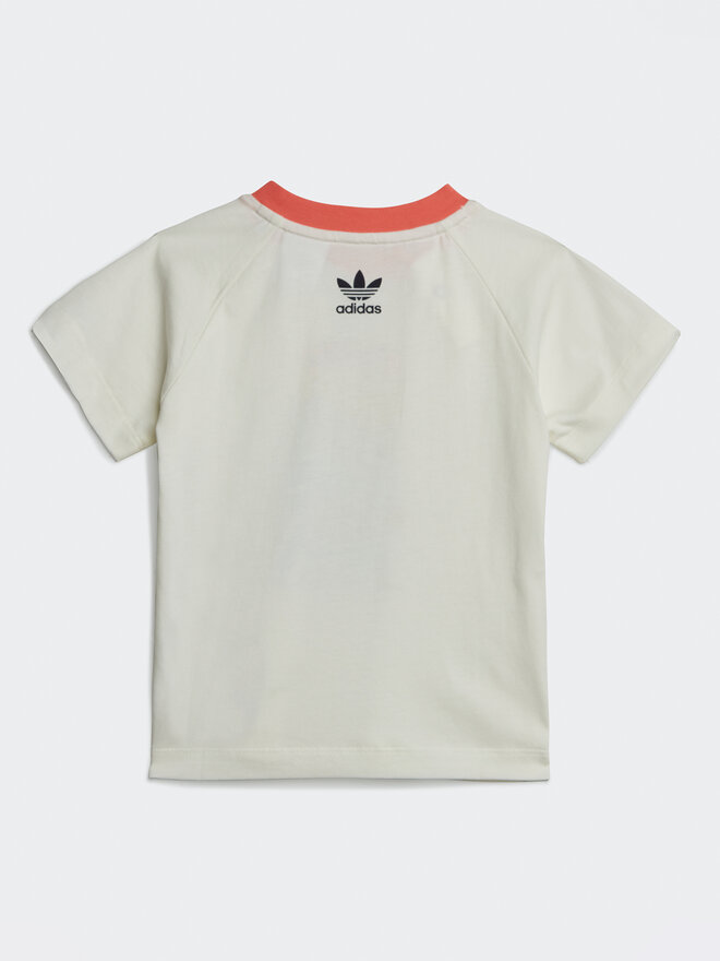 adidas adidas T-Shirt Graphic Print T-Shirt IB8607 Weiß Regular Fit