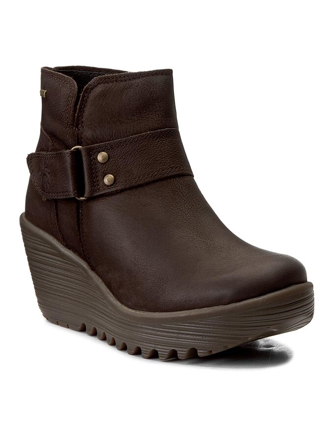 Botines Fly London Yockfly GORE TEX P144062001 Marron zapatos.es