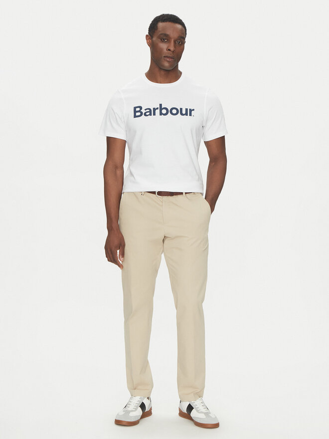 Barbour Barbour Camiseta Logo MTS0531WH51 Blanco Tailored Fit