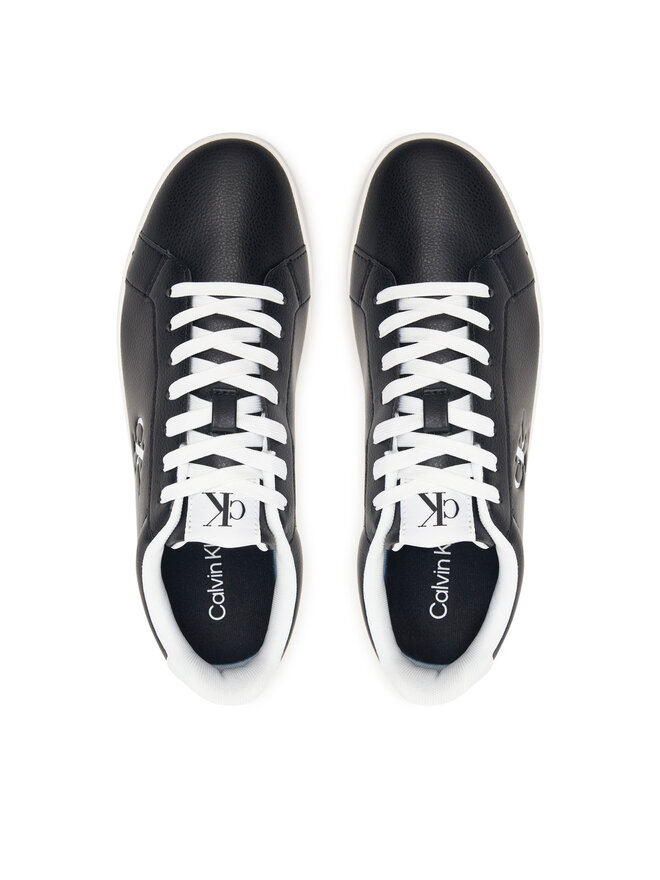 Calvin Klein Sneakers Calvin Klein 3 Cupsole Derby Pu Tmb HM0HM02331 Schwarz
