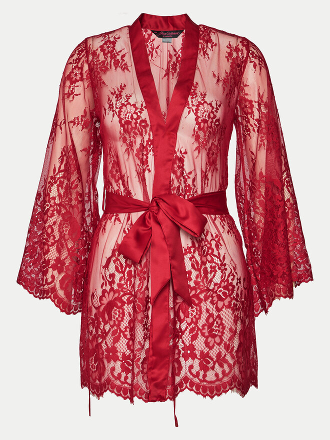 Hunkemöller Hunkemöller Bademantel Isabelle 300603 Rot