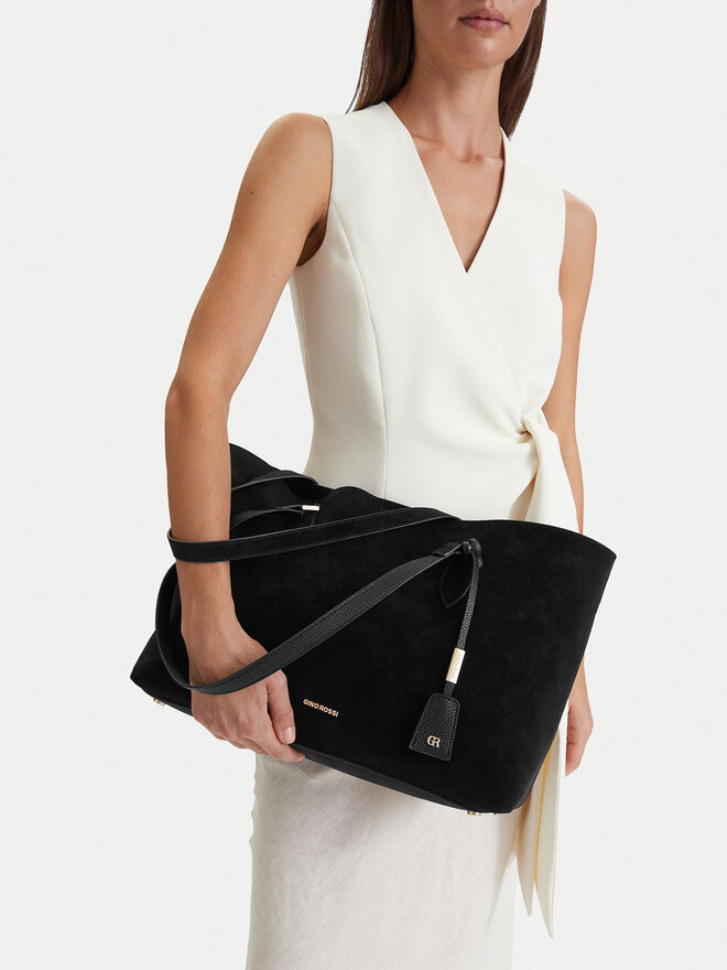 GINO ROSSI Handtasche GINO ROSSI C-LDA9537M Schwarz