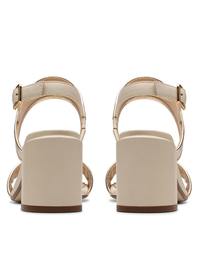 Clarks Sandały Clarks Ezoria Sling 26181301 Beżowy