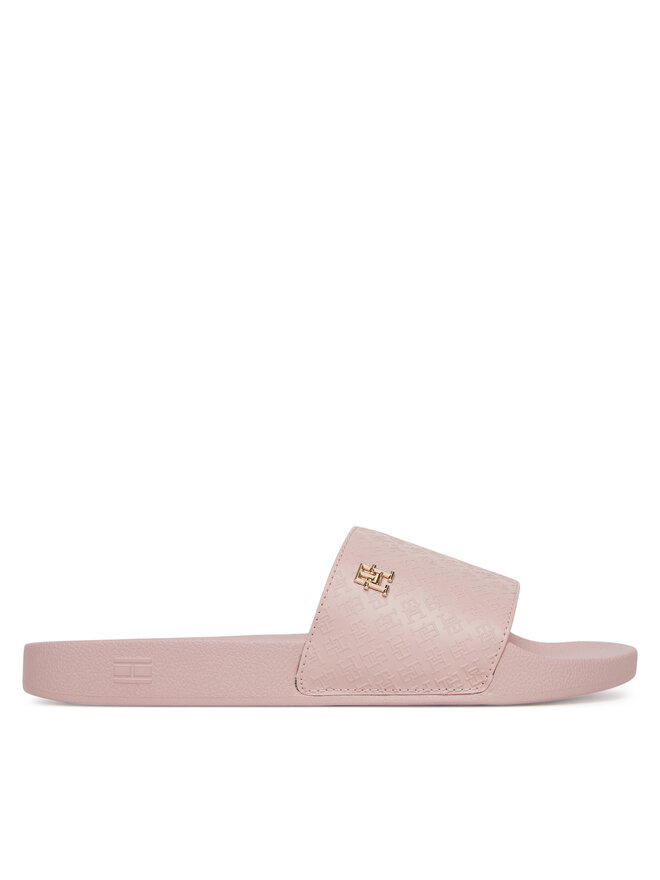 Tommy Hilfiger Nazouváky Tommy Hilfiger Th Monogram Poolside FW0FW08525 Růžová