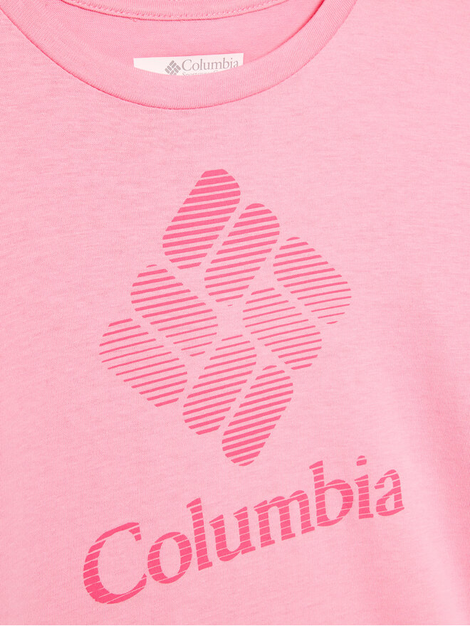Columbia Columbia Marškinėliai Mission Lake 1989791 Rožinė Regular Fit