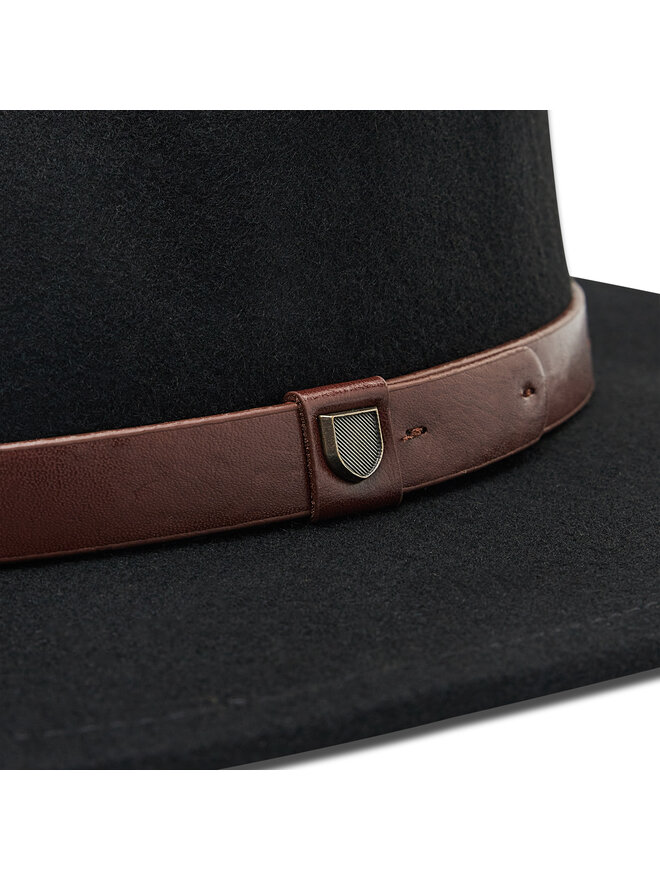 Brixton Pălărie Brixton Messer Fedora 10763 Negru