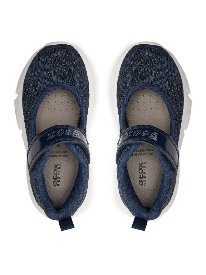 Geox Polobotky Geox J Aril Girl J45DLA 07QHH C4343 M Tmavomodrá