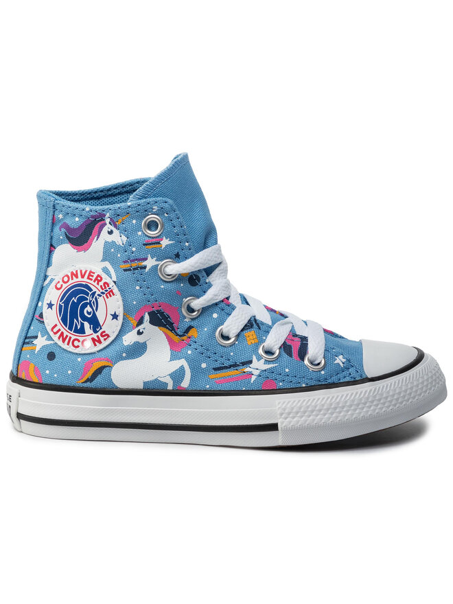 Converse Sneakers aus Stoff Converse Ctas Hi Light Blue 665472C Blau