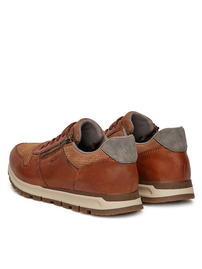 Rieker Sneakersy Rieker B0505-24 Hnedá