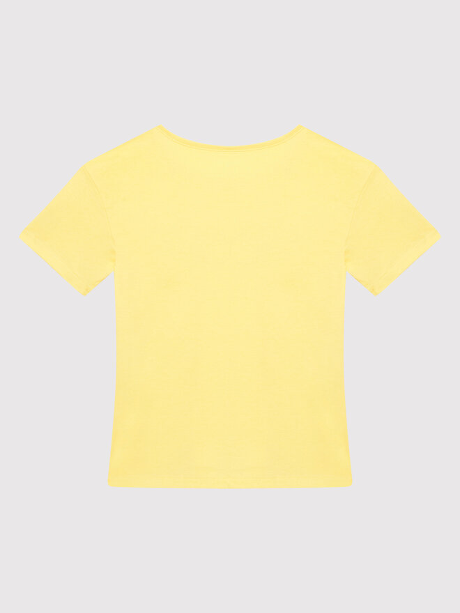 Roxy Roxy Póló Short Sleeve ERGZT03845 Sárga Regular Fit