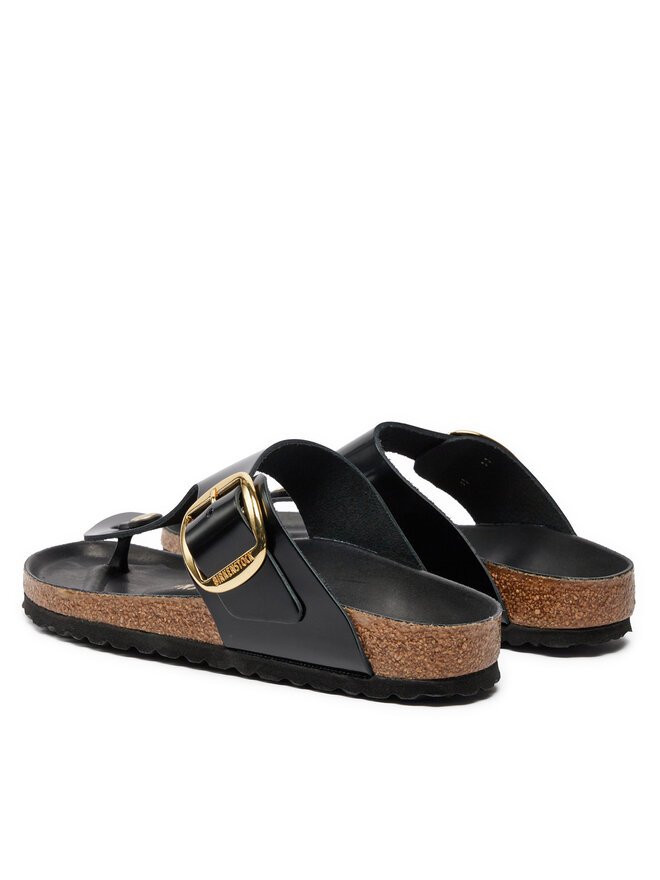Birkenstock gizeh noir vernis best sale