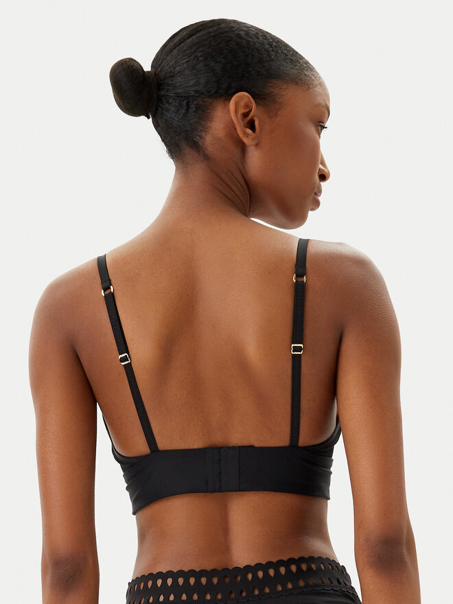 BOSS BOSS Bralette-BH Eyelet 50540428 Schwarz
