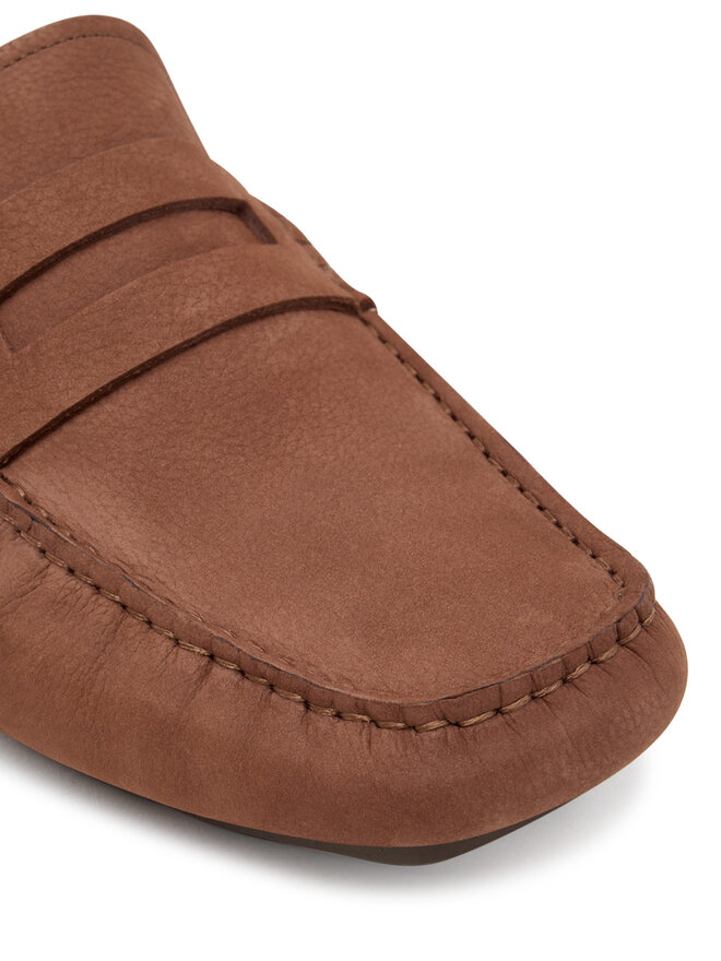 Calvin Klein Mokasīni Calvin Klein Driver Penny Nu HM0HM01866 Brūns