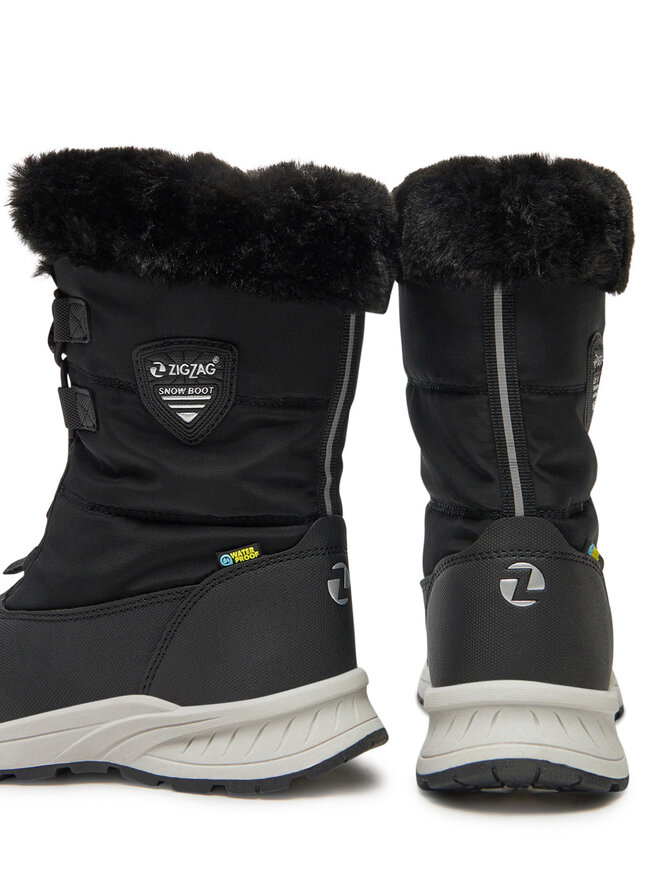 ZigZag Snehule ZigZag Wesend Kids Boot WP V2 Z244389 Čierna