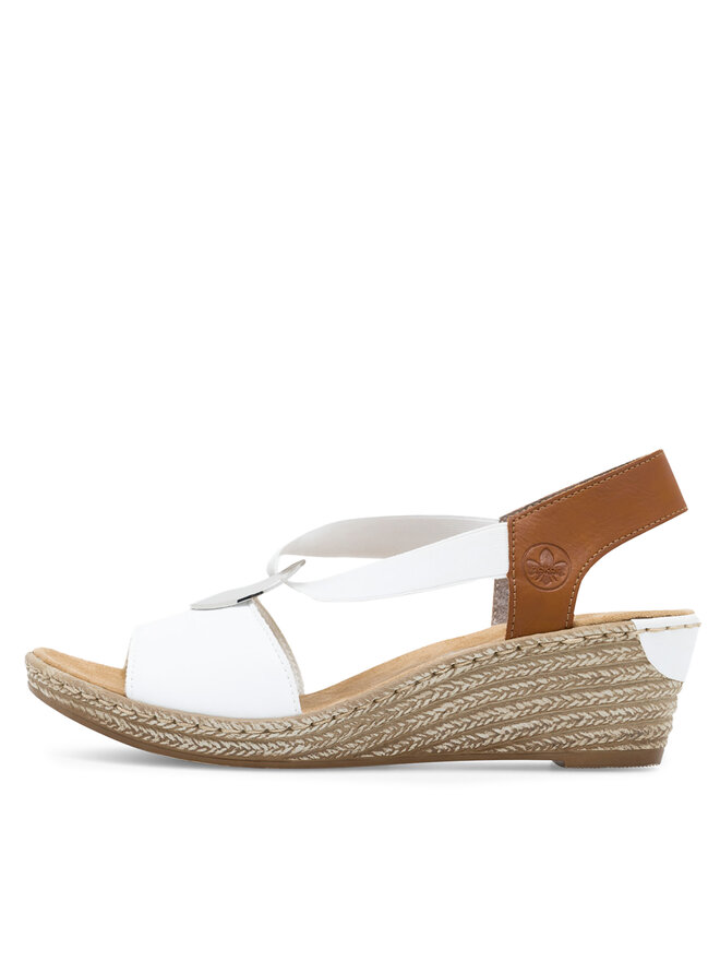 Rieker Sandalen Rieker 624H6-81 Weiß