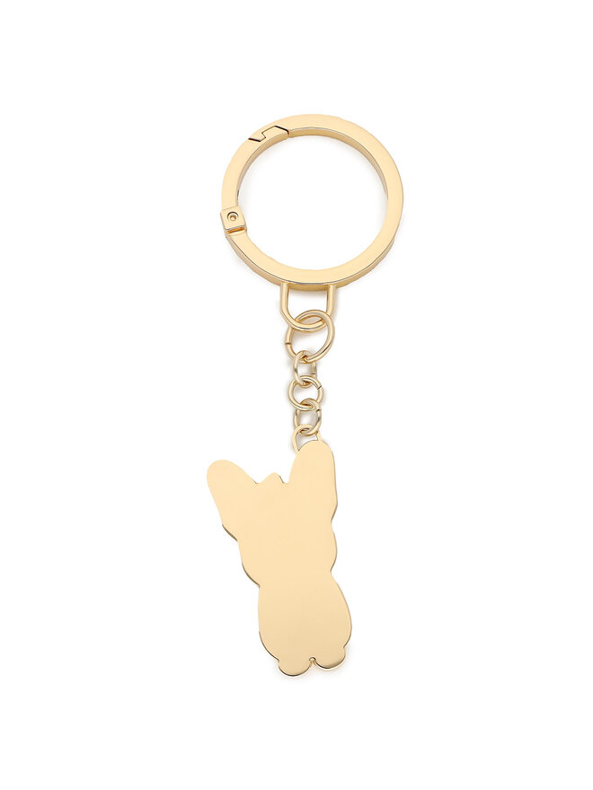 Liu Jo Schlüsselanhänger Liu Jo Key Ring French B AF1138 A0001 Goldfarben
