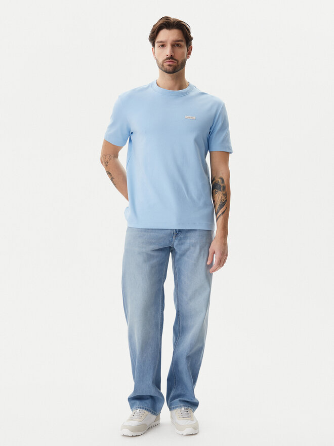 Calvin Klein Jeans Calvin Klein Jeans Camiseta J30J327234 Celeste Regular Fit
