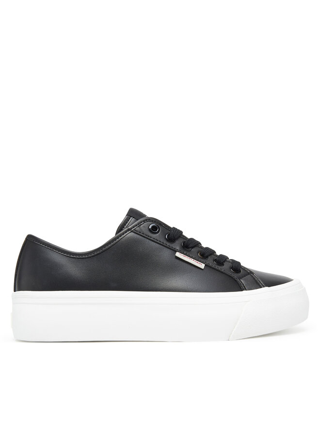 Calvin Klein Jeans Sportcipők Calvin Klein Jeans Vulc Flatform Lth YW0YW01886 Fekete