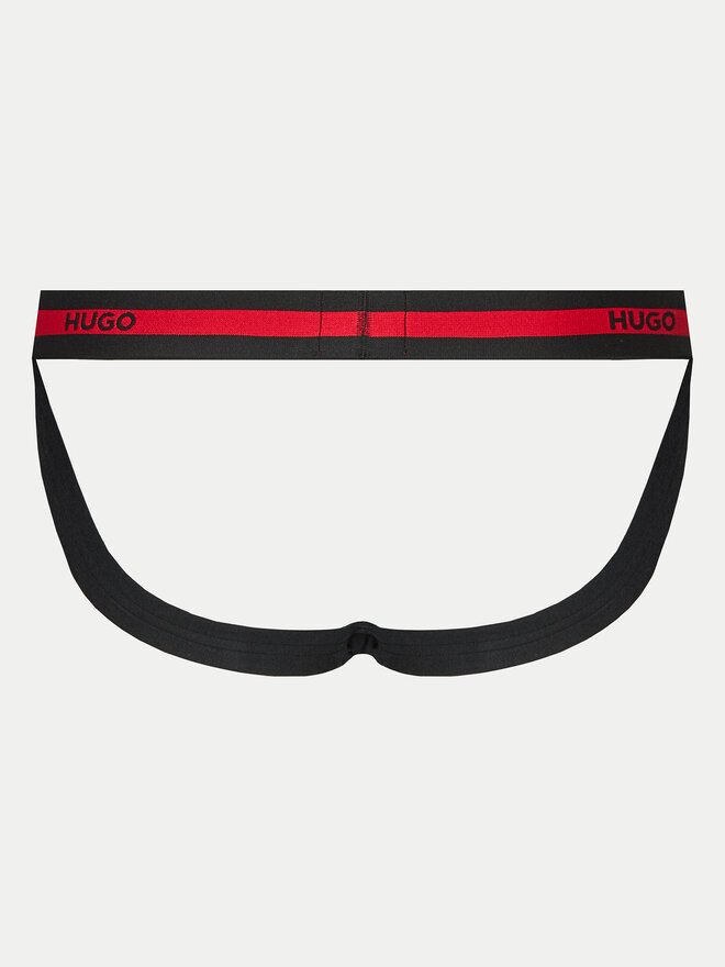 HUGO Hugo Набір з 3 пар сліпів Jock Strap 50517882 Чорний