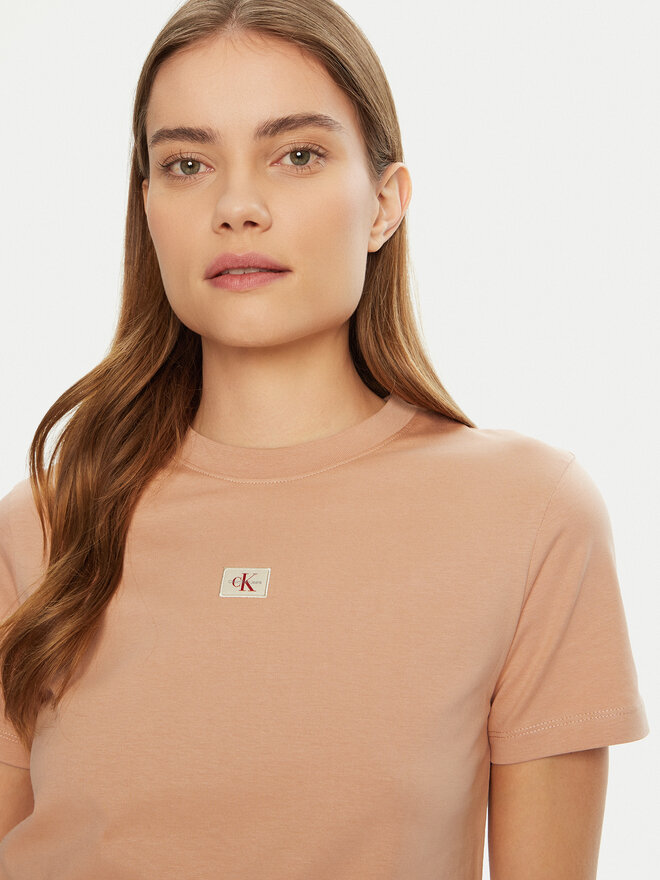 Calvin Klein Jeans Calvin Klein Jeans Футболка J20J225084 Бежевий Regular Fit