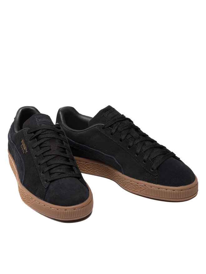 Black puma suede junior discount
