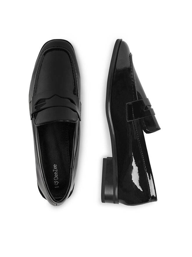 DeeZee Mokasyny DeeZee XF230930-05 Czarny