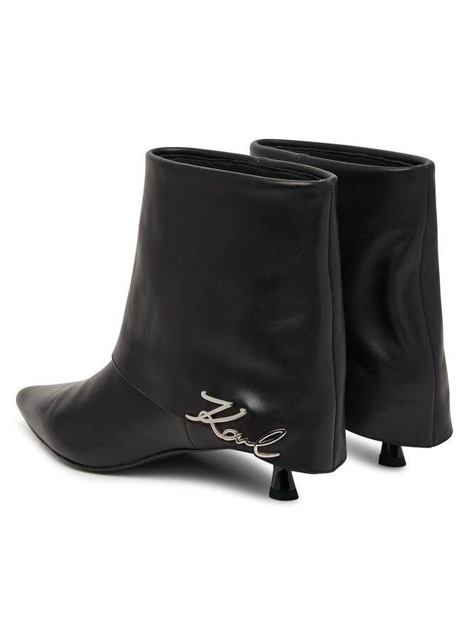 KARL LAGERFELD Ботильйони KARL LAGERFELD KL30141 Чорний